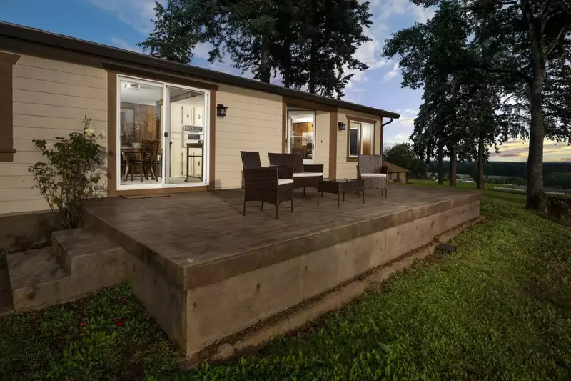 Tons of space and well equipped to cook and enjoy the grill on the covered back patio or views of the valley on the front patio, too. -Mark