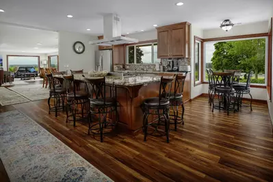 This chef's kitchen is perfect for your groups culinary needs.