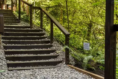 Had a great stay. Nice forested location with fresh air that’s still close to downtown. Very clean.  -Kate