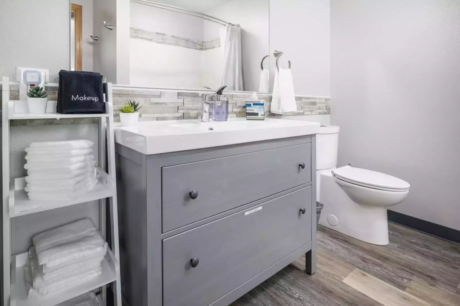 Extremely clean and beautiful place to stay!  -Kimberly