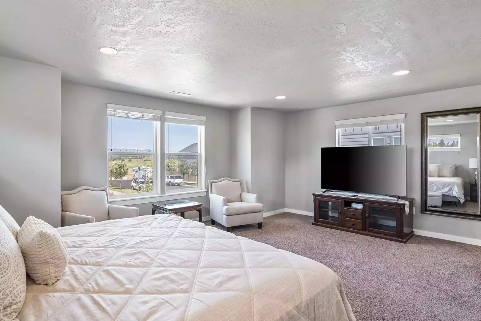 Stay in bed a little longer and watch a movie!