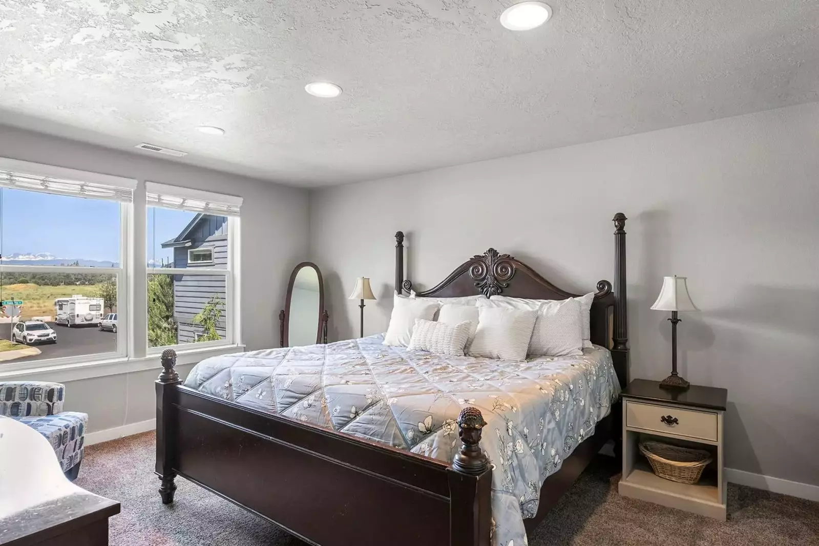 All the beds are updated and incredibly comfortable. Another feature that makes this rental so relaxing!