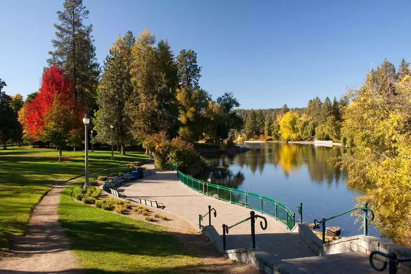 Drake Park in downtown Bend