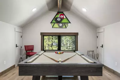 Find out who's the best pool player in your family with a championship tournament.