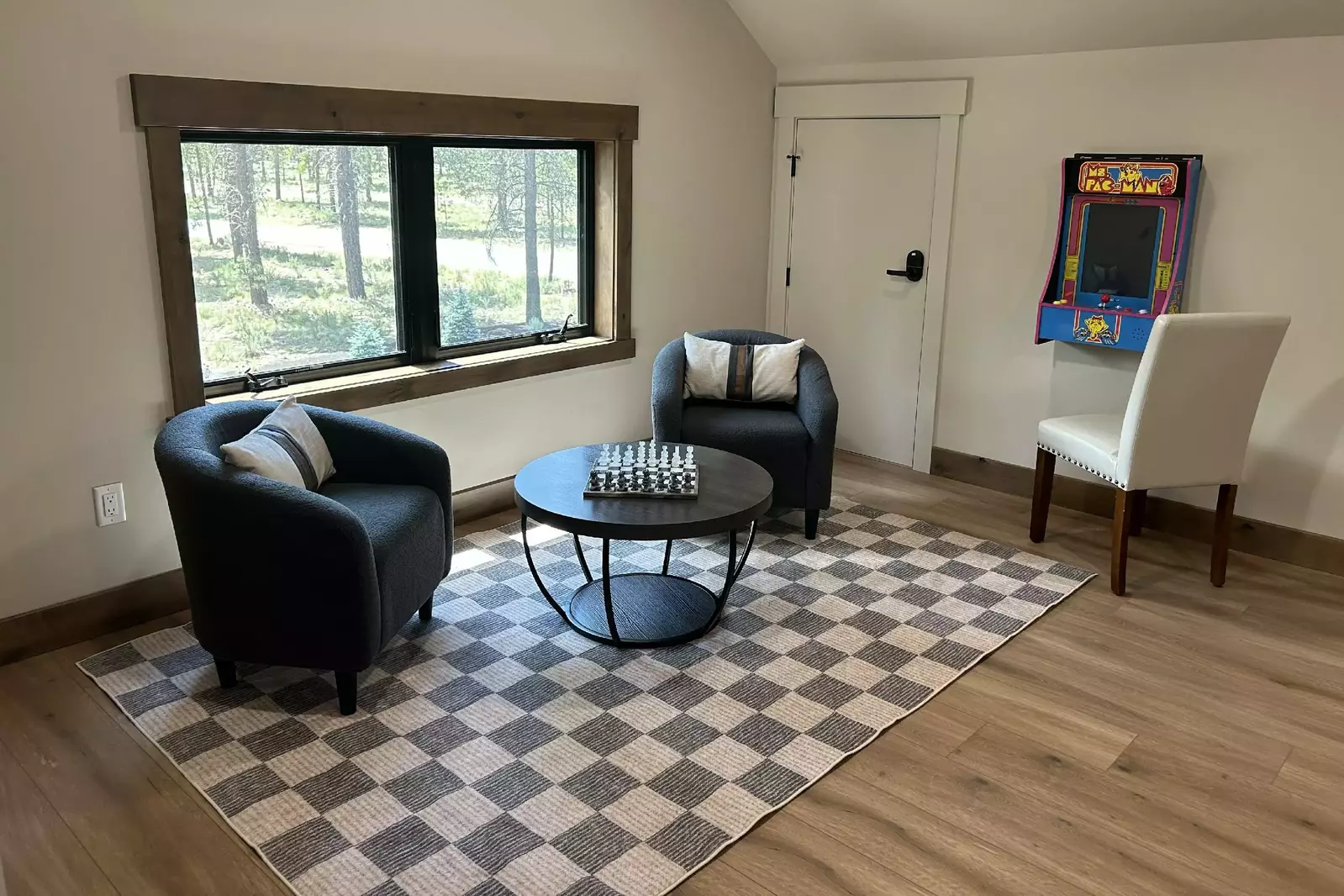 The game room is a fun place to hang out with friends and family.