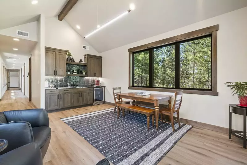 This room features a minibar set up.