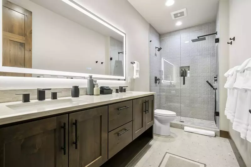 All the bathrooms are state of the art and built with excellent materials.