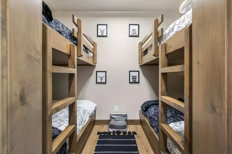 The bunk room is a perfect place for kids and kids at heart!