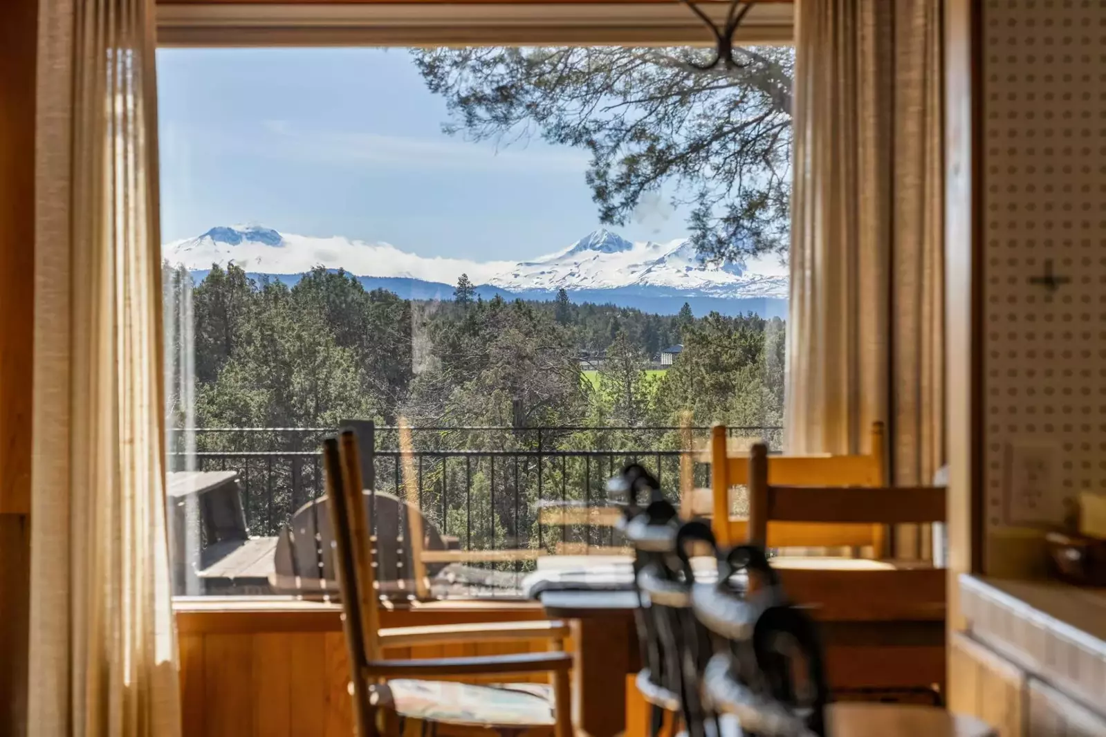 Enjoy views of Oregon's iconic Three Sisters.