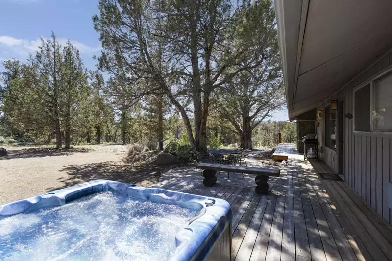 Sagebrush is secluded in the woods between Bend and Sisters.