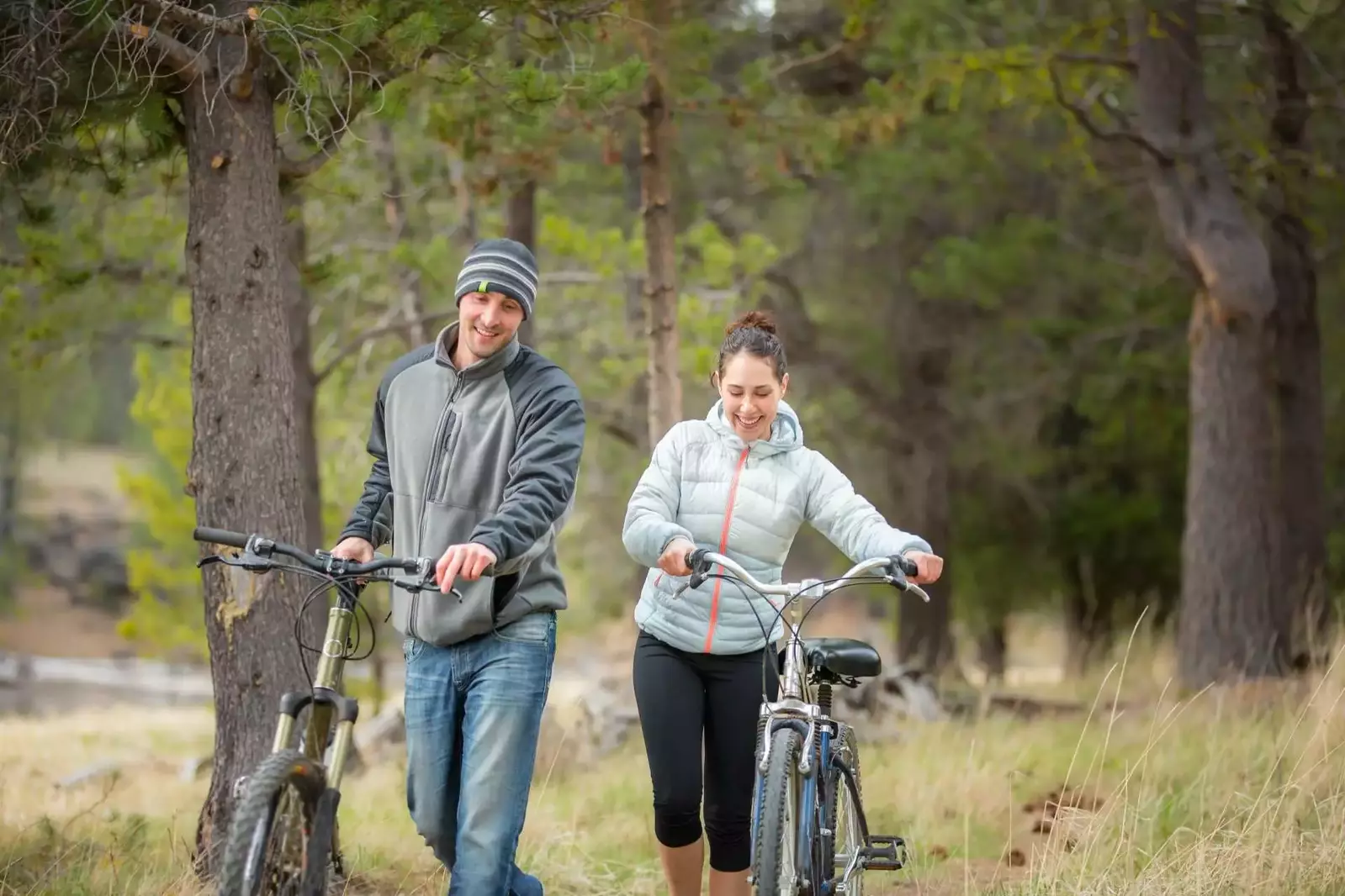 Biking both on and off road, endless choices in the region.