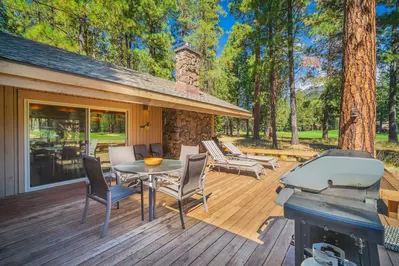 Fire up the gas grill for a barbecue on the patio or take advantage of the resort’s incredible amenities.