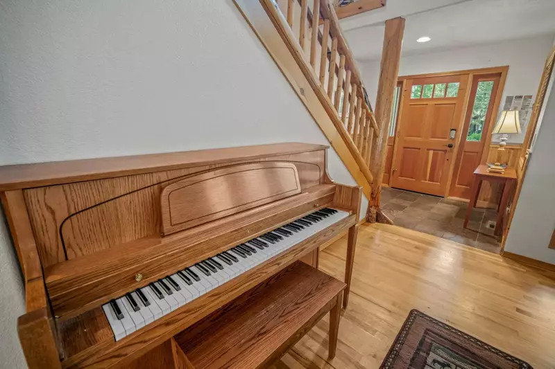 Enhance your stay with soothing melodies of the piano. Perfect for creating a musical charm to your relaxing retreat.