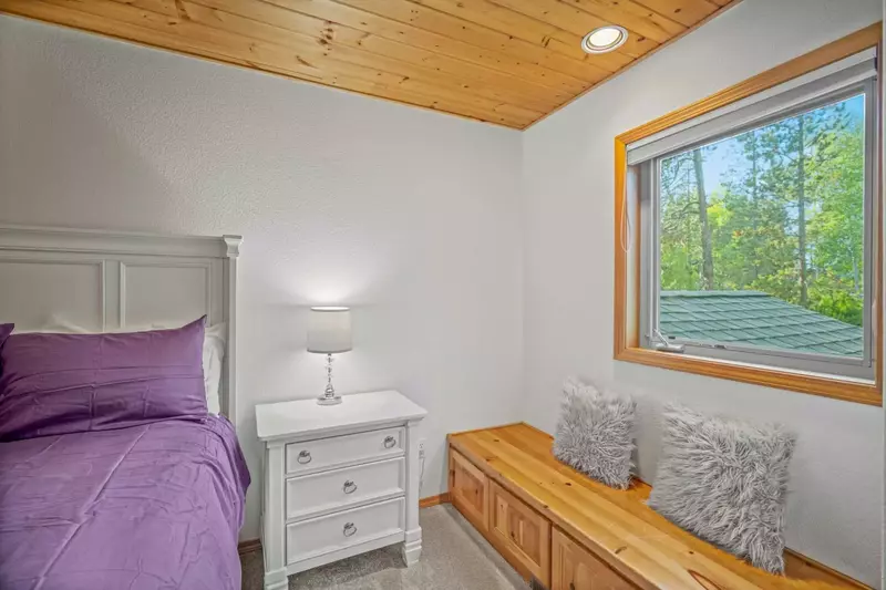 Sitting area in bedroom.