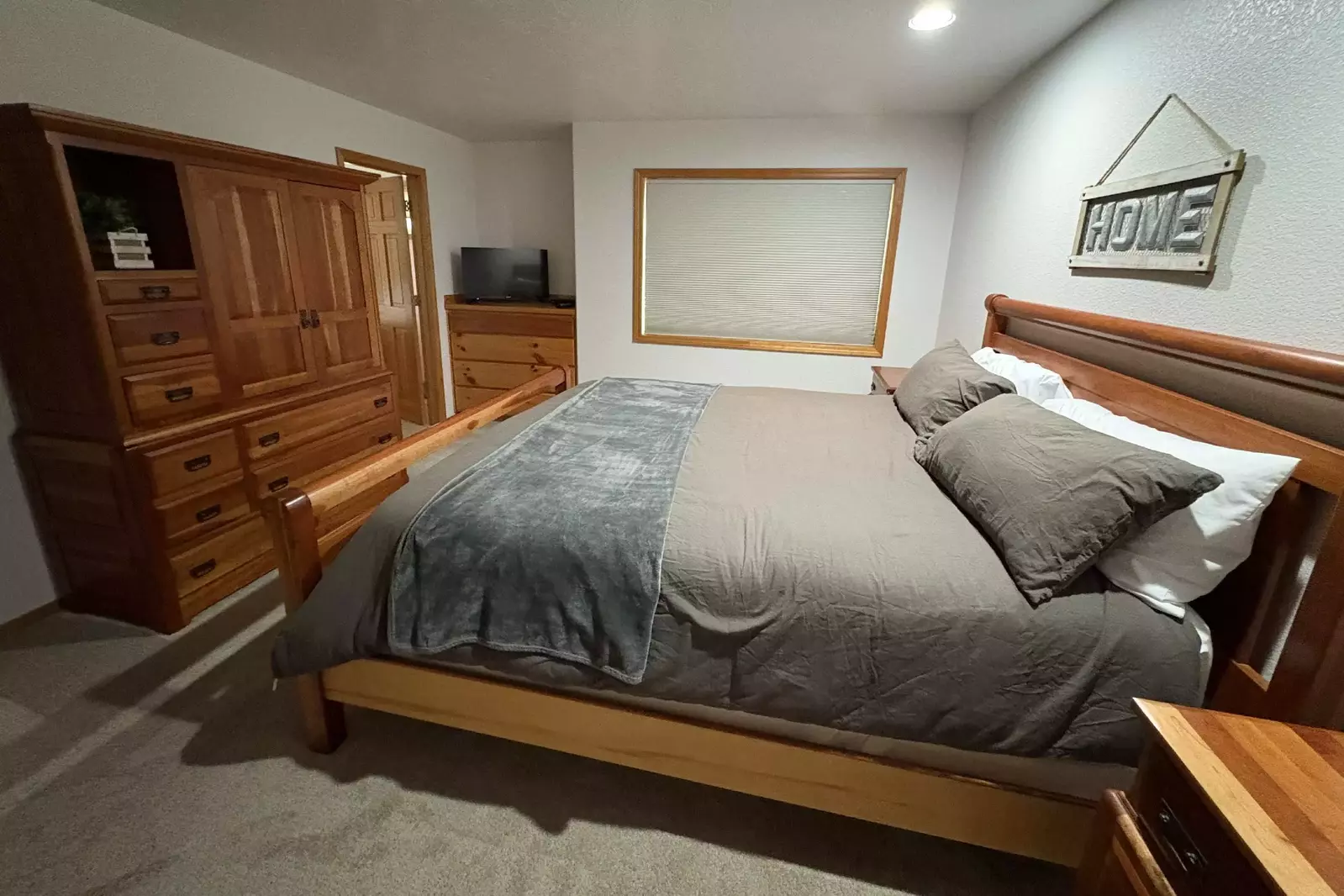 Second Primary bedroom upstairs also offers plenty of clothing storage.
