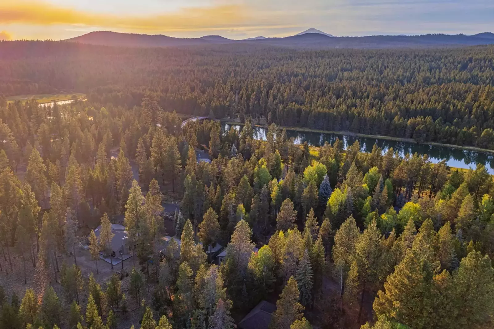 Mountain aerial views