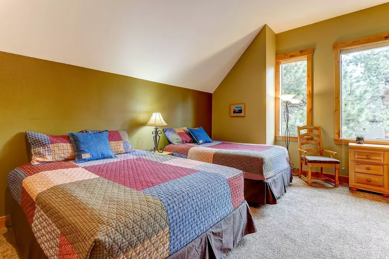 Two very comfortable beds.