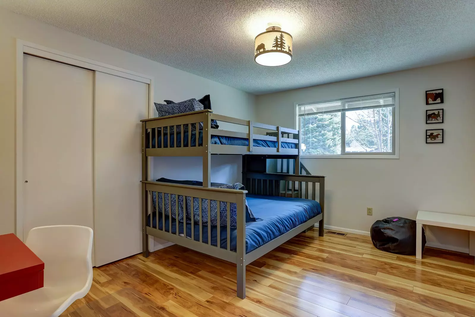The bunk room is a perfect place for kids and kids at heart!