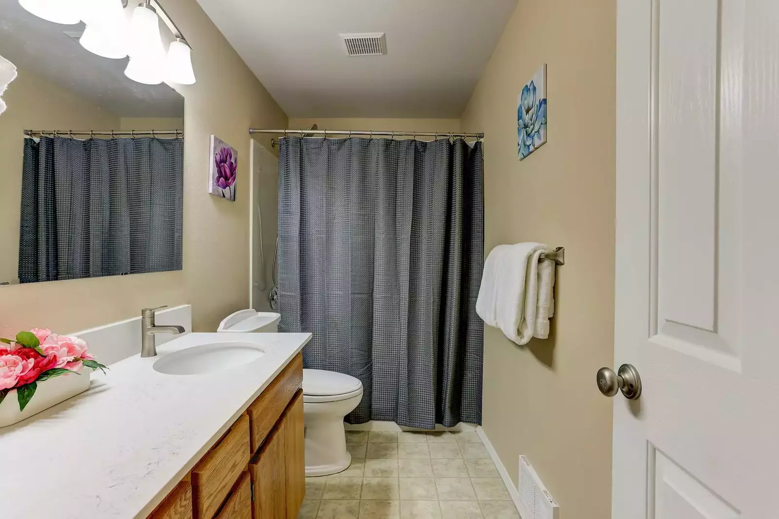 "The beds are quality and the bedding very lovely and comfortable. The baths are also very comfortable and clean" - Sandra