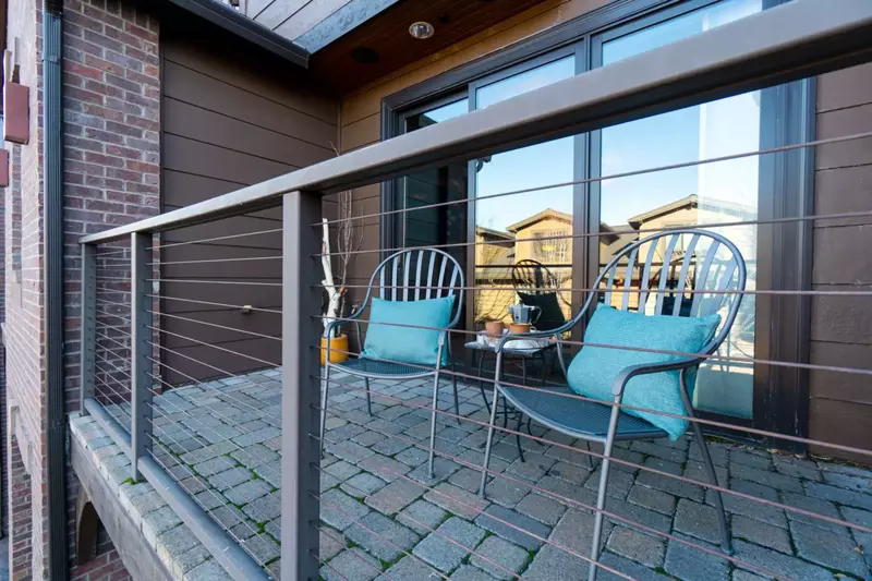 Relax on the deck and enjoy a lovely high desert evening.