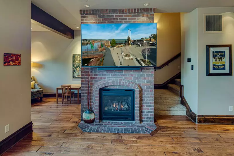 Get cozy in front of a a warm fire.