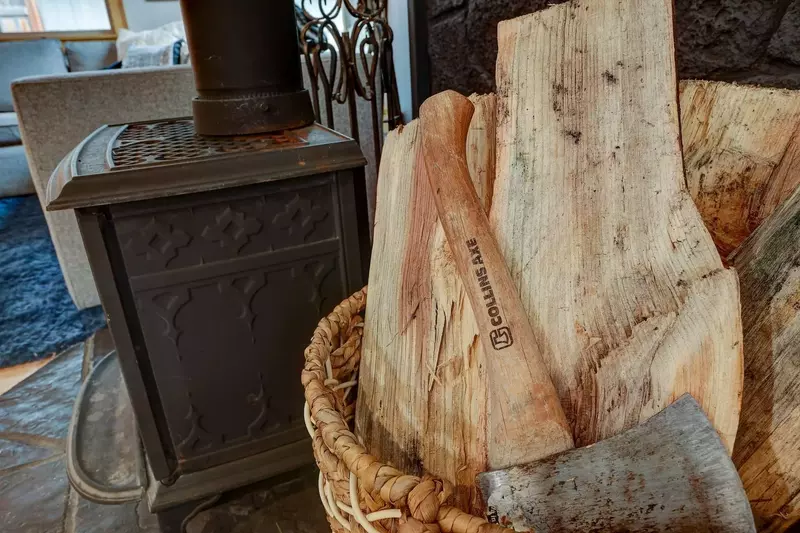 Complimentary firewood provided for your stay