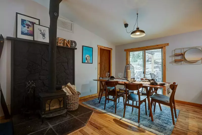 Enjoy your evening by the wood burning stove