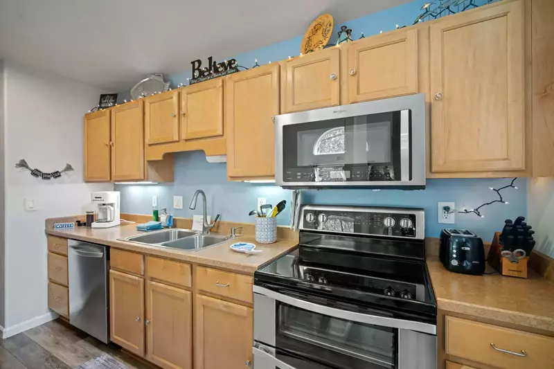 Fully equipped kitchen for whipping up your favorite recipes.