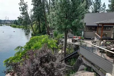 Launch easily from the property and float or kayak to Drake Park.