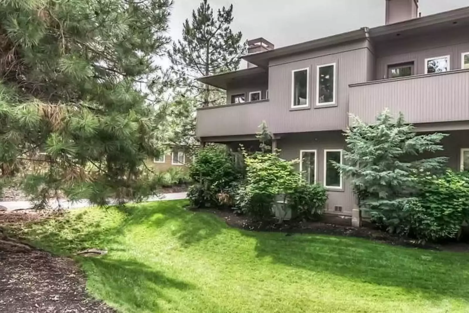 View of balcony from the back