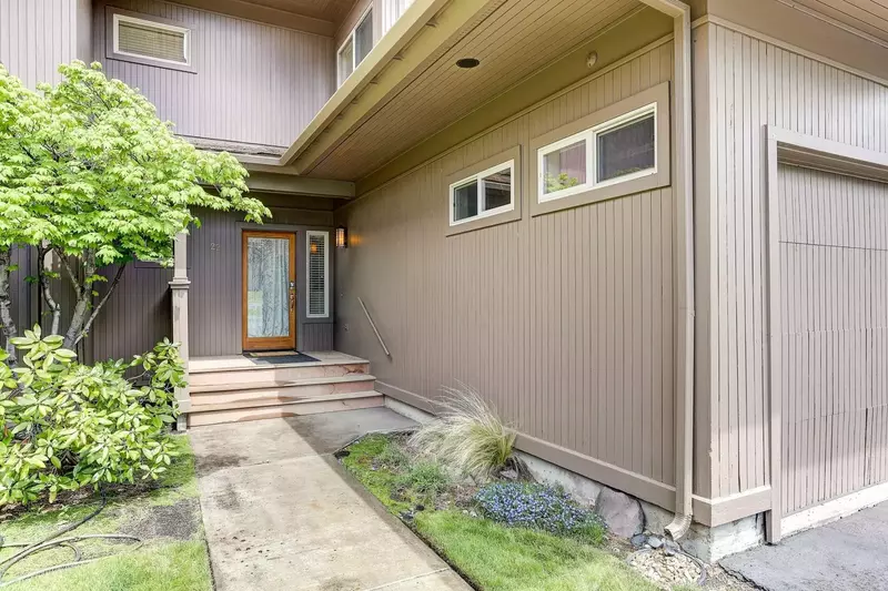 Private entry into this townhome