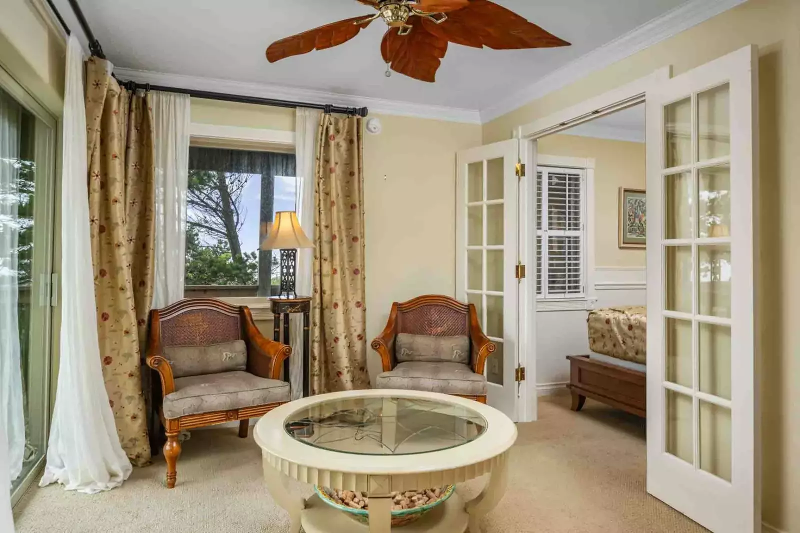 There are plenty of spots to relax and read a good book.