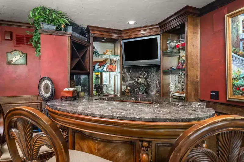 The minibar has a smart tv where you can watch the game!