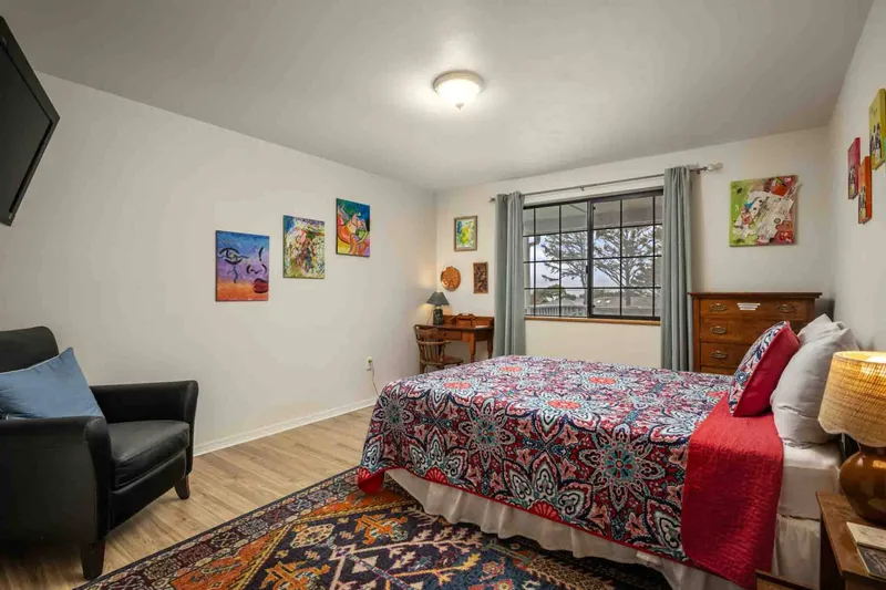 All the beds are updated and incredibly comfortable. Another feature that makes this rental so relaxing!