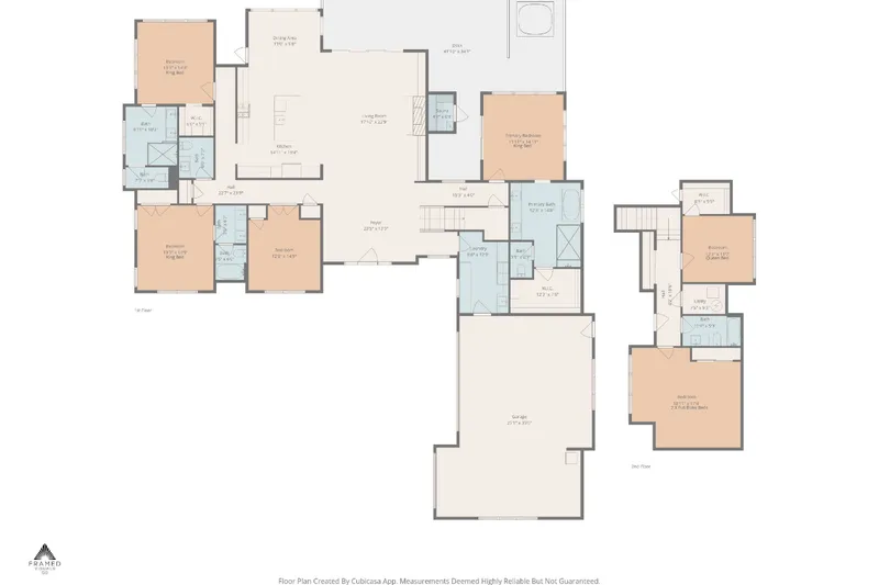 A detailed floorplan of this rental.