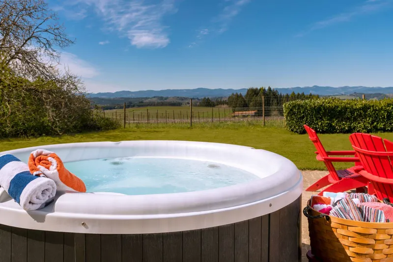 "Such a beautiful home! Very comfortable and clean. The views, location, hot tub, and accomodations made our stay all we could hope for." - Connie