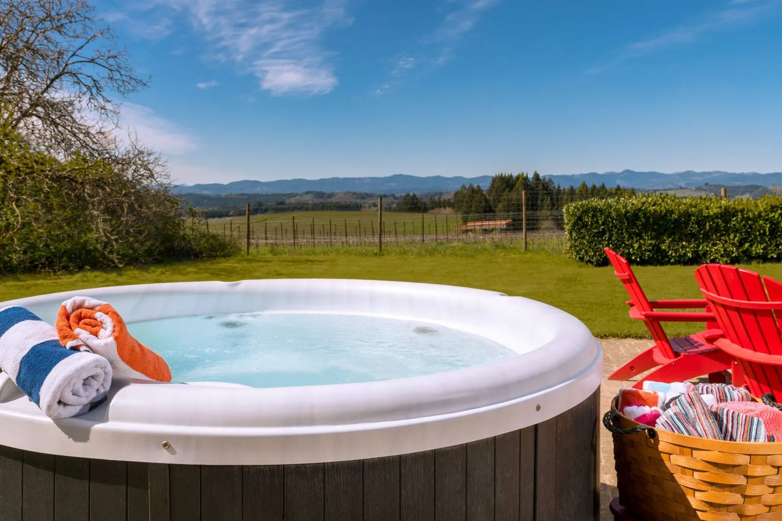"Such a beautiful home! Very comfortable and clean. The views, location, hot tub, and accomodations made our stay all we could hope for." - Connie