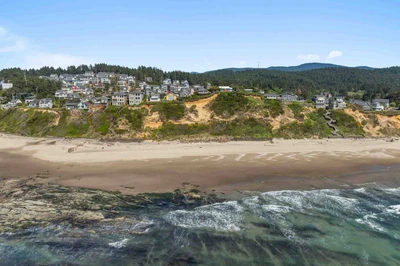 Sea Bluff is right near the tide pools of Olivia Beach.