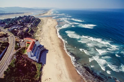 Lincoln City area from above