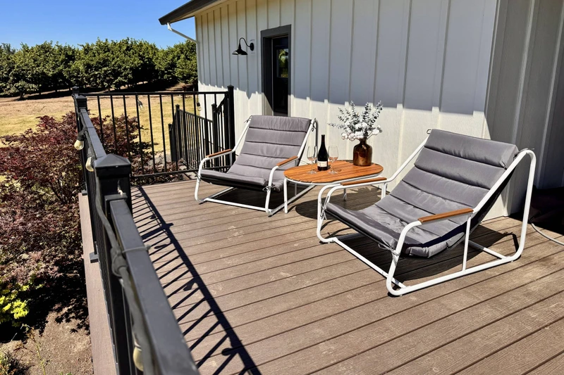 Enjoy relaxing while taking in the scenery.