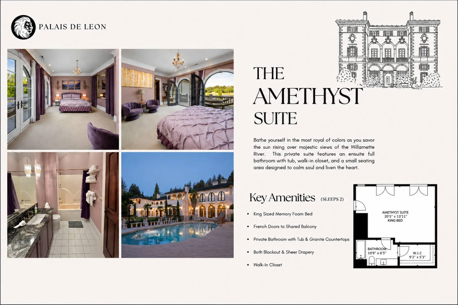 Palais de Leon – A breathtaking waterfront estate where timeless European elegance meets modern luxury. Set on expansive manicured grounds with privat