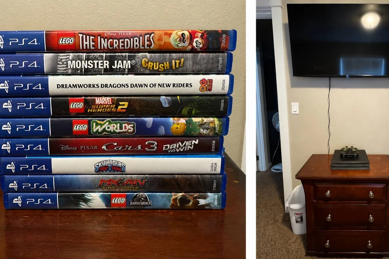 PS4 with games!